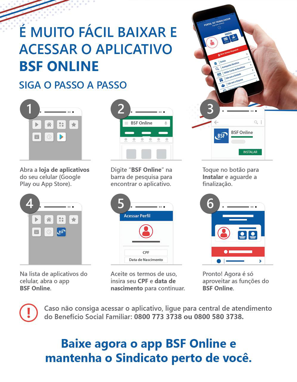 App BSF Online Passo a Passo